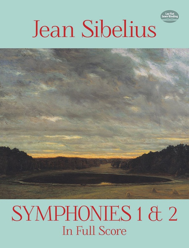 让西贝柳斯一、二交响曲全谱进口艺术 Symphonies 1 and 2 in Full Score Jean Sibelius【中商原版】