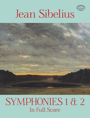 让西贝柳斯一、二交响曲全谱 进口艺术 Symphonies 1 and 2 in Full Score Jean Sibelius【中商原版】