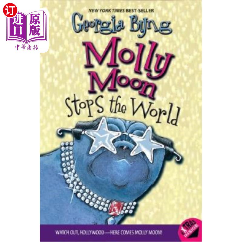 海外直订Molly Moon Stops the World 莫莉·穆恩停止了世界