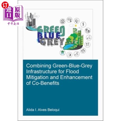 海外直订Combining Green-Blue-Grey Infrastructure for Flood Mitigation and Enhancement of 结合绿-蓝-灰基础设施进行防