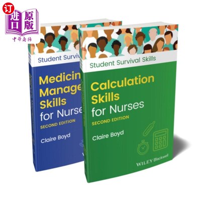 海外直订医药图书Calculation Skills for Nurses & Medicine Managem... 《护士计算技能》和《护士药品管理技能》，2册