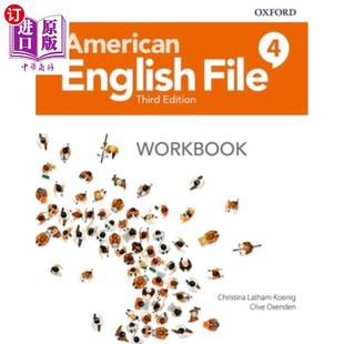 海外直订American English File Level 4 Workbook 美国英语四级档案工作簿
