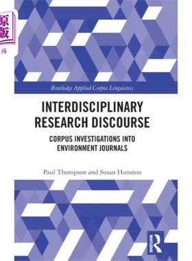 海外直订Interdisciplinary Research Discourse 跨学科研究话语