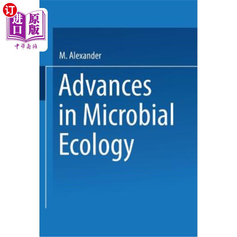 海外直订医药图书Advances in Microbial Ecology 微生物生态学进展