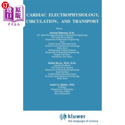 海外直订医药图书Cardiac Electrophysiology, Circulation, and Transport 心脏电生理，循环和运输