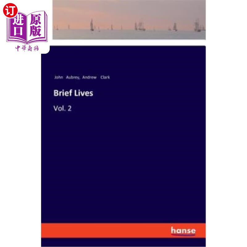 海外直订Brief Lives 短暂的生命