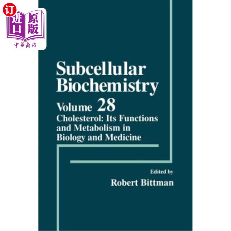 海外直订医药图书Cholesterol: Its Functions and Metabolism in Biology and Medicine 胆固醇:生物学和医学中的功能和代谢