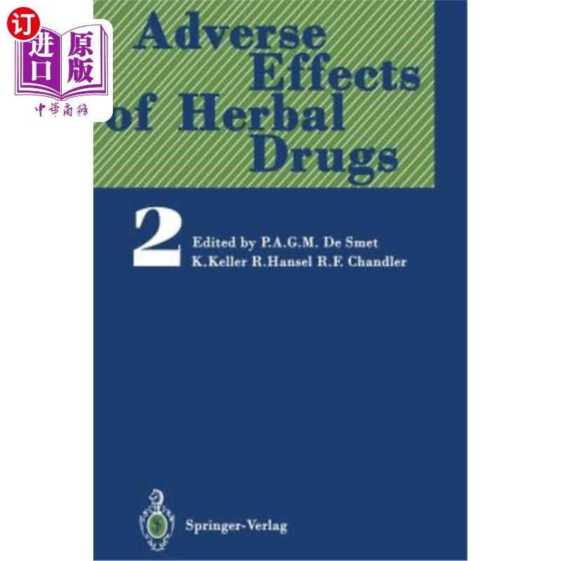 海外直订医药图书Adverse Effects of Herbal Drugs 2 2 .中药的副作用