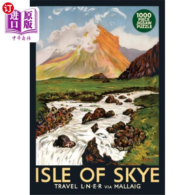 海外直订Isle of Skye Jigsaw Puzzle 斯凯岛拼图