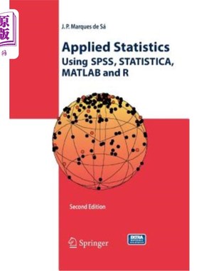 海外直订Applied Statistics Using Spss, Statistica, MATLAB and R 运用Spss、Statistica、MATLAB和R