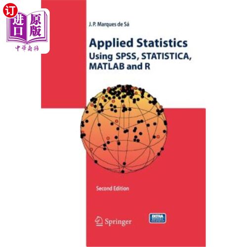 海外直订Applied Statistics Using Spss, Statistica, MATLAB and R 运用Spss、Statistica、MATLAB和R