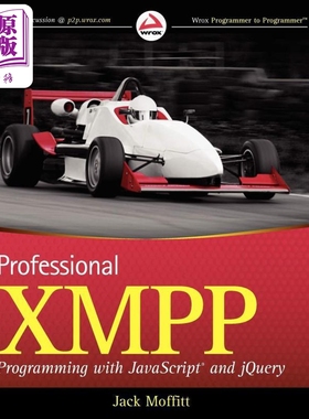 现货 专业 XMPP 与 JavaScript 和 jQuery Professional Xmpp Pr【中商原版】