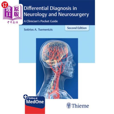海外直订医药图书Differential Diagnosis in Neurology and Neurosurgery: A Clinician's Pocket Guide 神经病学和神经外科