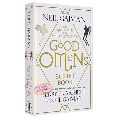 现货 好兆头 剧本书 英版平装 The Quite Nice and Fairly Accurate Good Omens Script Book 英文原版 Neil Gaiman 影视周边书