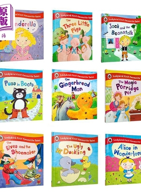 Ladybird First Favourite Tales系列 小飘虫童话读本 英文原版 少儿儿童插图图画书英语启蒙绘本故事书 3-6岁【中商原版】