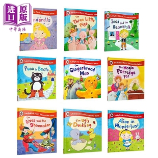 少儿儿童插图图画书英语启蒙绘本故事书 Favourite 中商原版 6岁 英文原版 小飘虫童话读本 Tales系列 First Ladybird