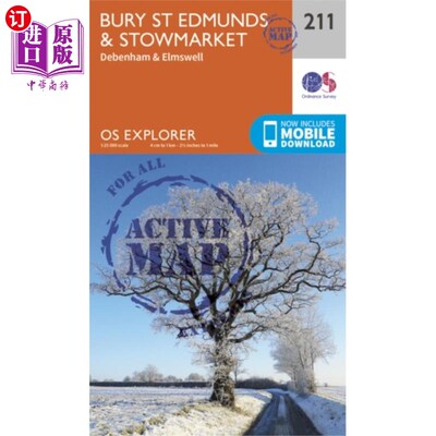 海外直订Bury St.Edmunds and Stowmarket 伯里圣埃德蒙兹和斯托market