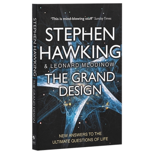 【中商原版】The Grand Design 大设计 英文原版 Stephen Hawking 霍金作品 阐释宇宙问题 M理论 史蒂芬霍金经典著作 科普读?