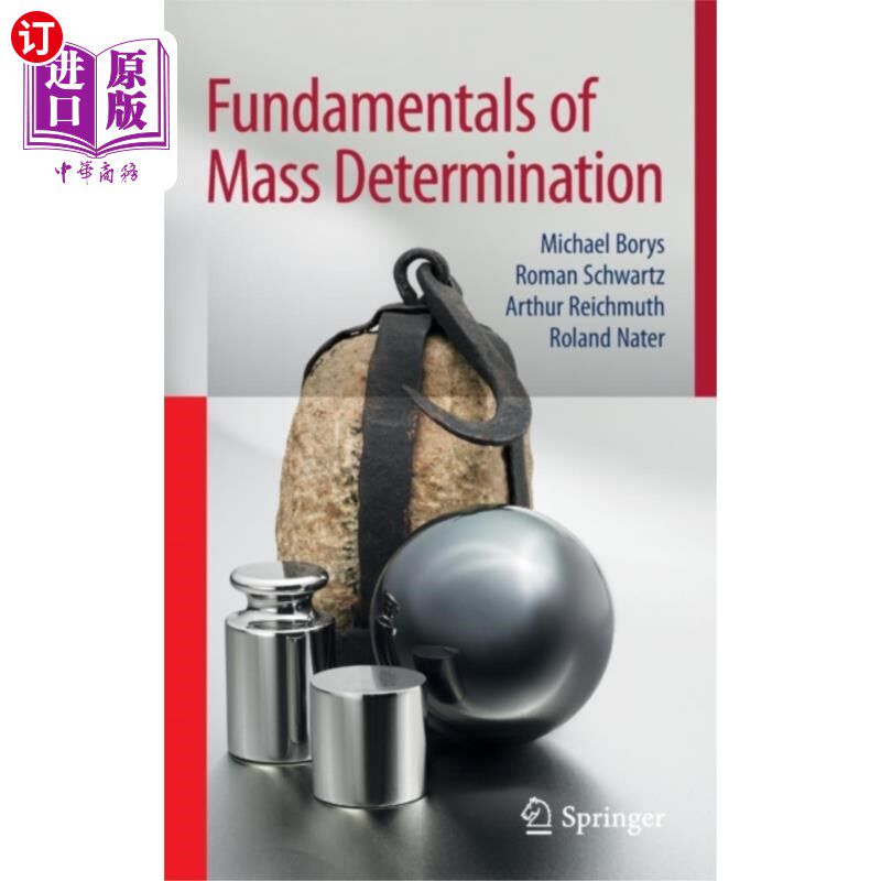 海外直订Fundamentals of Mass Determination 质量测定基础