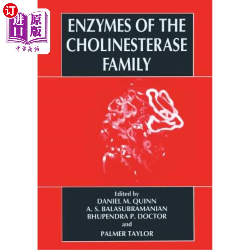 海外直订Enzymes of the Cholinesterase Family 胆碱酯酶家族的酶