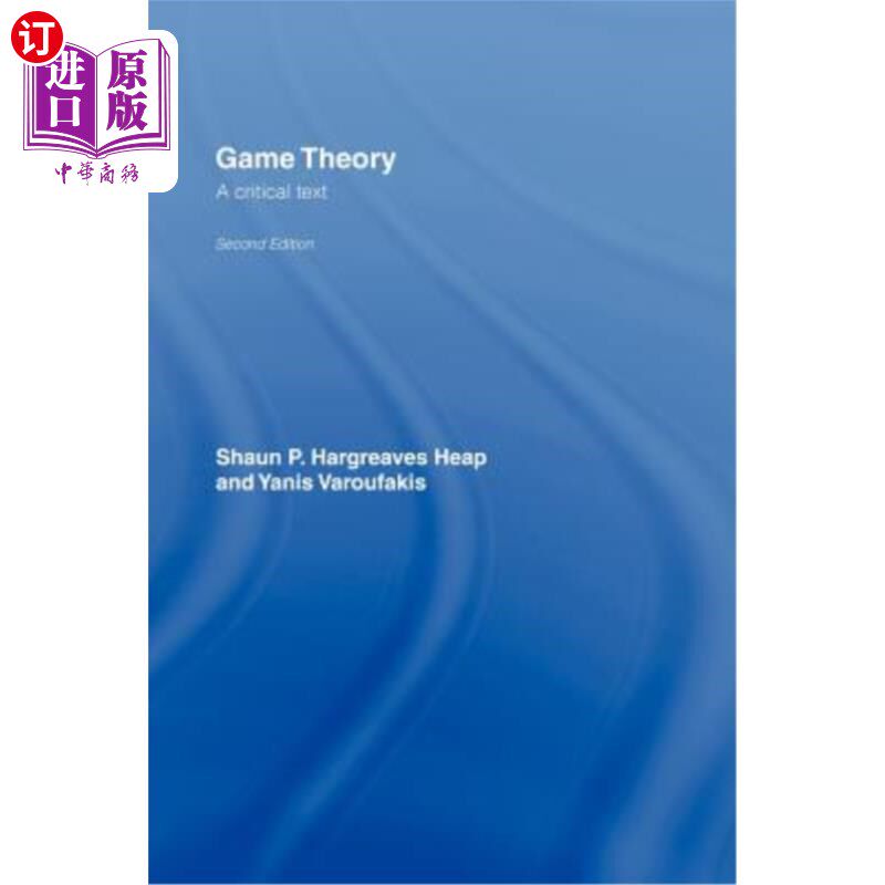 海外直订Game Theory: A Critical Introduction 博弈论：批判导论