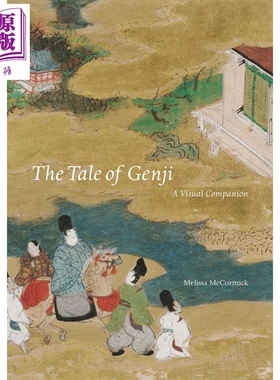 预售 The Tale of Genji 进口艺术 源氏物语: 视觉伴侣【中商原版】