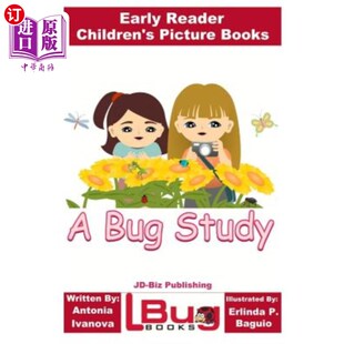 Bug研究 儿童图画书 Early Picture Children Study Reader 早期读者 海外直订A Books Bug