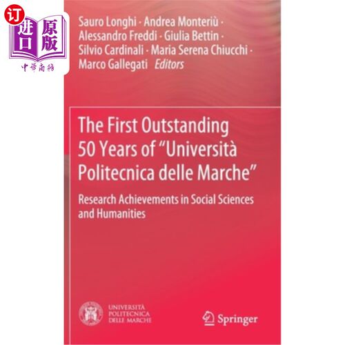 海外直订The First Outstanding 50 Years of 