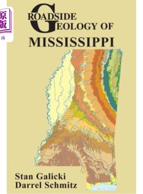 现货 Roadside Geology of Mississippi 密西西比州公路地质【中商原版】【中商原版】