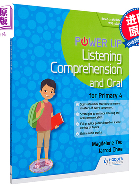 新加坡教辅Hodder Listening Comprehension and Oral Primary 4 小学四年级英语听力理解和口语 英文原版 含音频【中商原版?