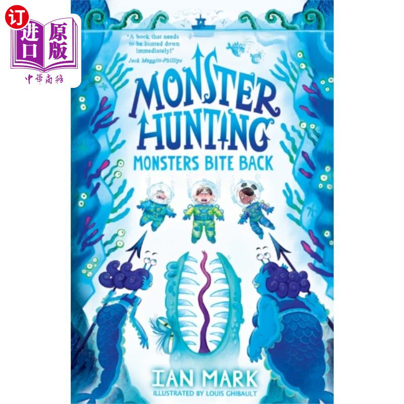 海外直订Monsters Bite Back 怪物反咬人