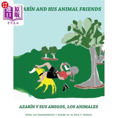 海外直订Azarin and His Animal Friends: Azarin y Sus Amigos, Los Animales Azarin和他的动物朋友：Azarin和Sus Amigos