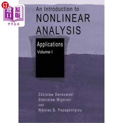 海外直订An Introduction to Nonlinear Analysis: Applications 非线性分析导论：应用
