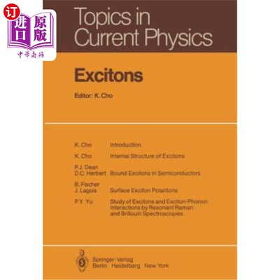 海外直订Excitons 激发子