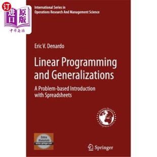 海外直订Linear Programming and Generalizations: A Problem-Based Introduction with Spread 线性规划与概化：电子表格中