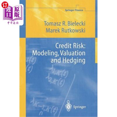 海外直订Credit Risk: Modeling, Valuation and Hedging 信贷风险：建模、估值和对冲