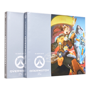 守望先锋艺术设定集系列 2本套装 The Cinematic Art of Overwatch 英文原版 Jake Gerli【中商原版】
