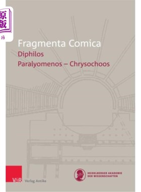海外直订Fragmenta Comica 25.2 Diphilos Frr. 59-85 漫画碎片，25.2,Diphilos Frr. 59-85