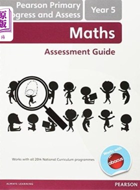 海外直订Pearson Primary Progress and Assess Teacher's Gu... 培生小学进步与评估教师指南:五年级数学