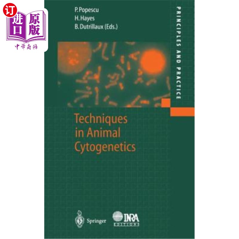 海外直订Techniques in Animal Cytogenetics 动物细胞遗传学技术