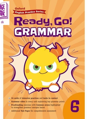 Oxford English Practice Ready Go Grammar P6 牛津小学英语练习系列 语法基础训练 6年级 英文原版进口图书【中商原版】
