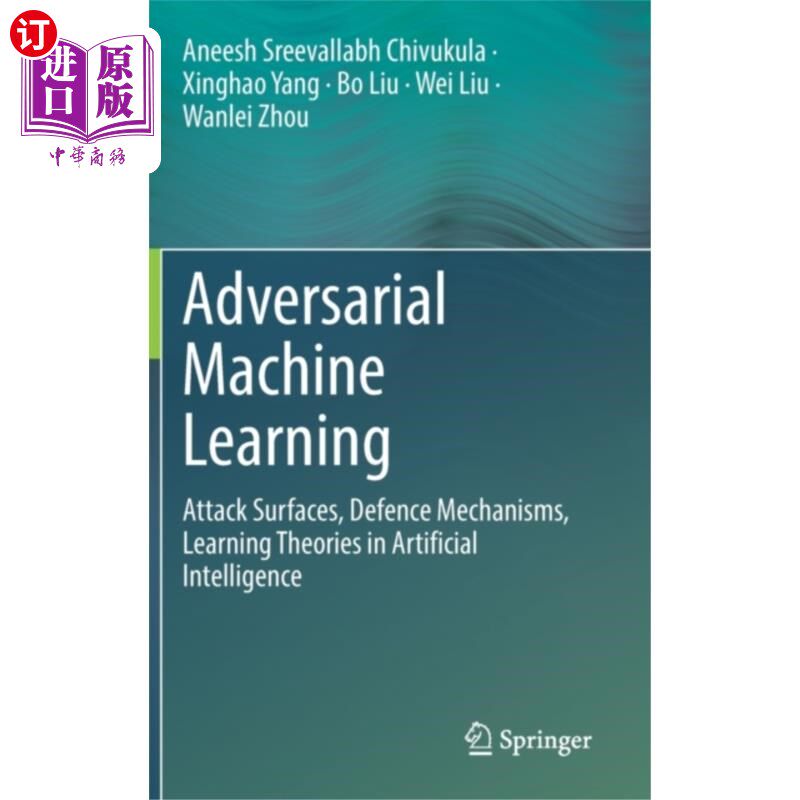 海外直订Adversarial Machine Learning 对抗性机器学习