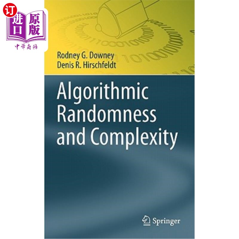 海外直订Algorithmic Randomness and Complexity 算法的随机性和复杂性