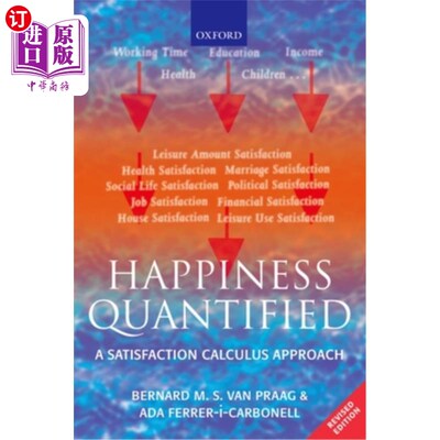 海外直订Happiness Quantified: A Satisfaction Calculus Approach 幸福量化:满意度演算方法