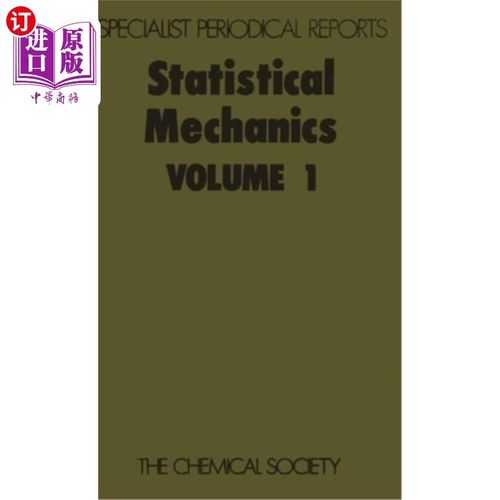 海外直订Statistical Mechanics: Volume 1 统计力学：第一卷
