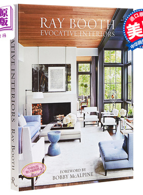 Ray Booth 雷布斯室内设计作品集 Evocative Interiors  进口艺术 装饰装修Rizzoli【中商原版】