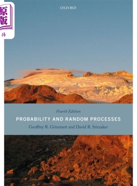 现货 概率与随机过程 第4版 Probability and Random Processes 英文原版 Geoffrey Grimmett 【中商原版】