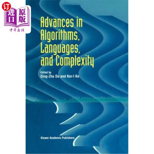 海外直订Advances in Algorithms, Languages, and Complexity 算法、语言和复杂性的进展