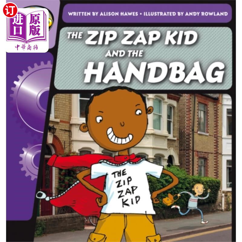 海外直订Rapid Phonics Step 1: The Zip Zap Kid and the Ha... 快速拼读第一步:Zip Zap小孩和手提包(小说)