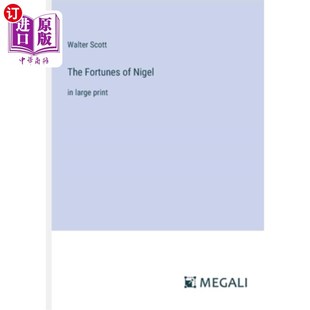 Nigel 命运 Fortunes ：大号印刷体 奈杰尔 print 海外直订The large